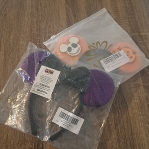 New Mickey ears halloween 2pc